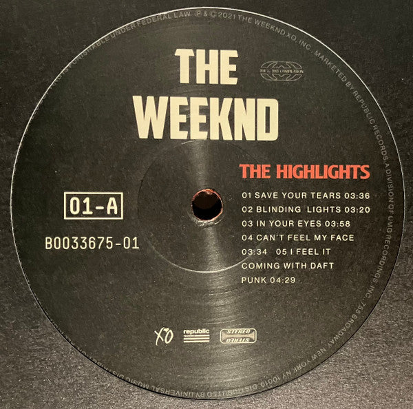 The Weeknd - The Highlights [GREATEST HITS]