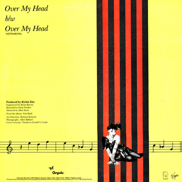Toni Basil - Over My Head