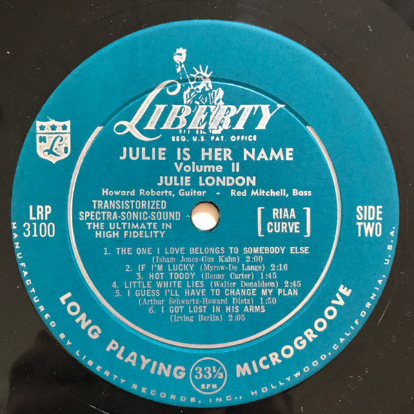 Julie Is Her Name (Volume Two)