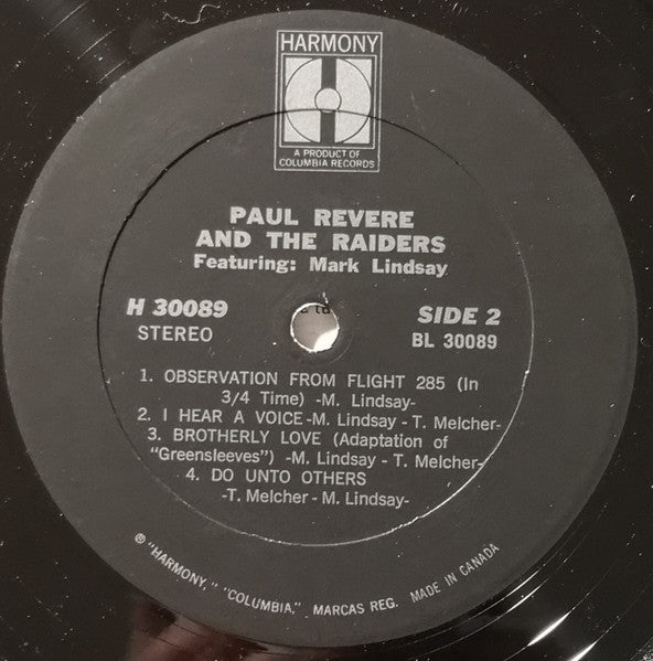 Paul Revere & The Raiders - Paul Revere And The Raiders Featuring Mark Lindsay