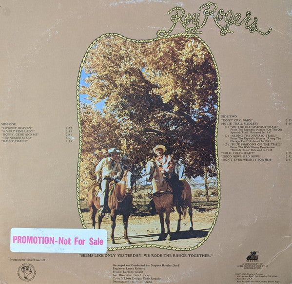 Roy Rogers (3) - Happy Trails To You