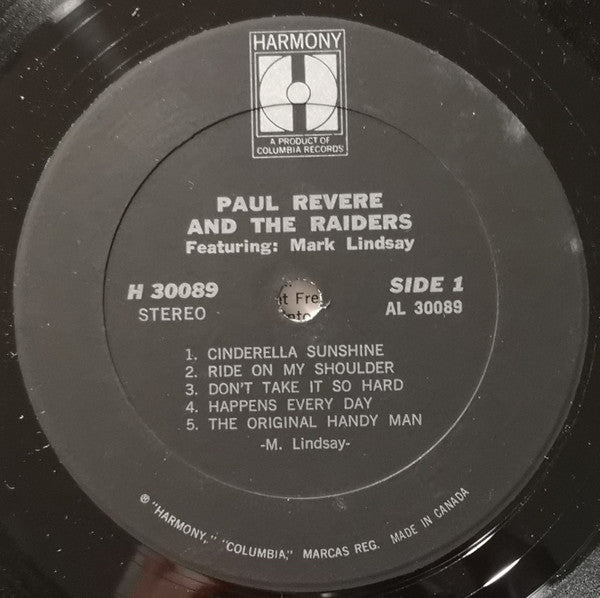 Paul Revere & The Raiders - Paul Revere And The Raiders Featuring Mark Lindsay