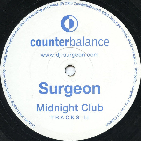 Surgeon - Midnight Club Tracks II