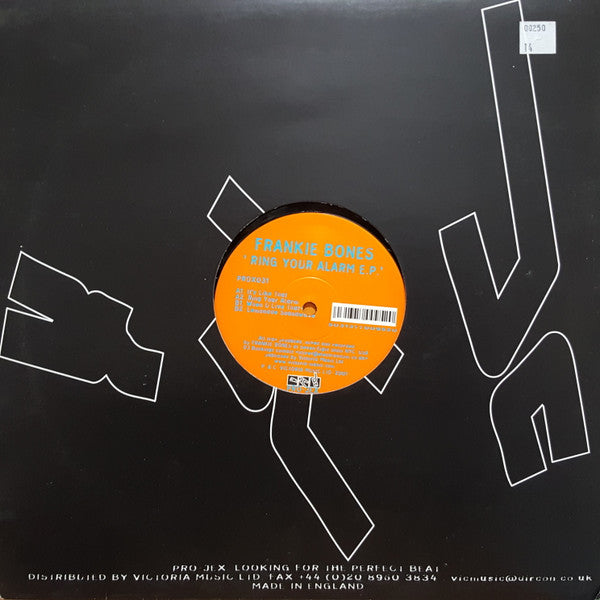 Frankie Bones - Ring Your Alarm E.P.