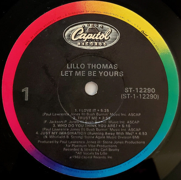 Lillo Thomas - Let Me Be Yours