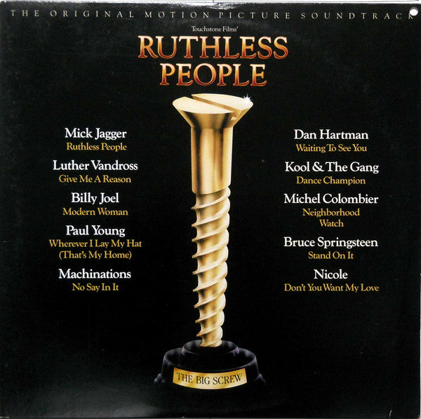 Various - Ruthless People (The Original Motion Picture Soundtrack)