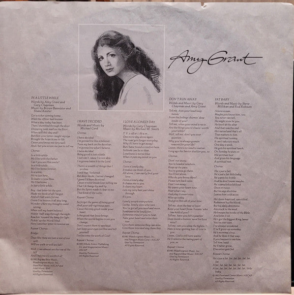 Amy Grant - Age To Age