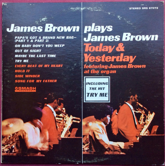 James Brown Plays James Brown - Today & Yesterday