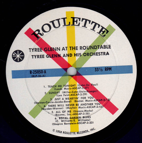 Tyree Glenn At The Roundtable