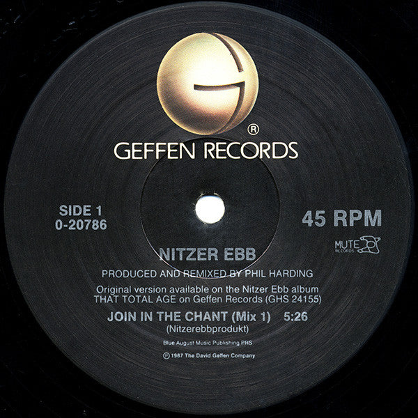Nitzer Ebb - Join In The Chant