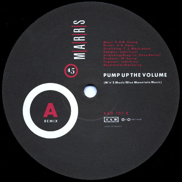 M|A|R|R|S - Pump Up The Volume (Remix)