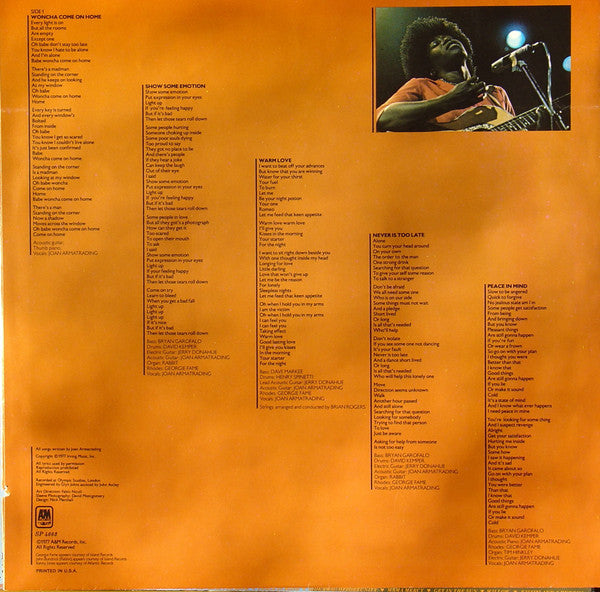 Joan Armatrading - Show Some Emotion