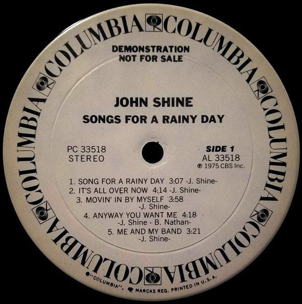 John Shine - Songs For A Rainy Day