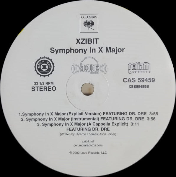 Xzibit - Symphony In X Major