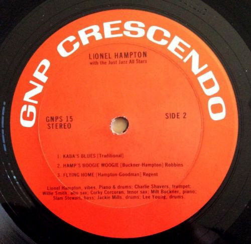 Lionel Hampton - Lionel Hampton And The Just Jazz All Stars