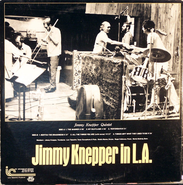 Jimmy Knepper Quintet - Jimmy Knepper In L.A.