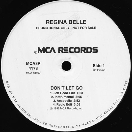 Regina Belle - Don't Let Go