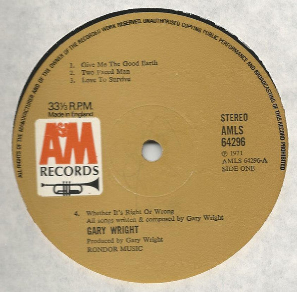 Gary Wright - Footprint