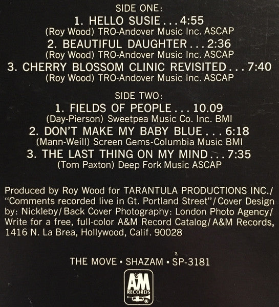The Move - Shazam