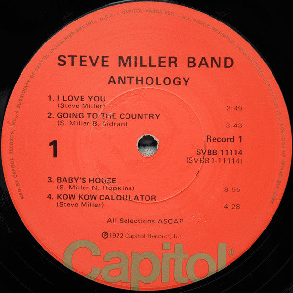 Steve Miller Band - Anthology