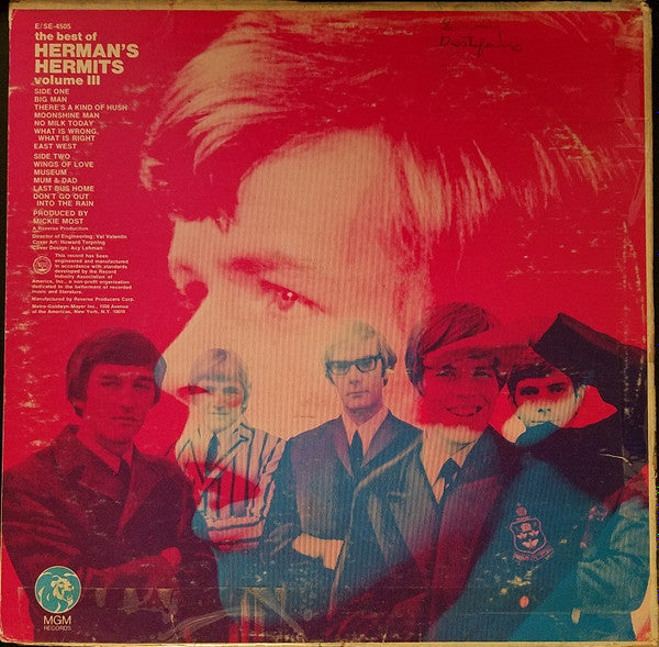 The Best Of Herman's Hermits Volume III