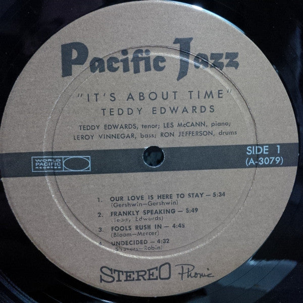 Teddy Edwards / Les McCann Ltd. - It's About Time