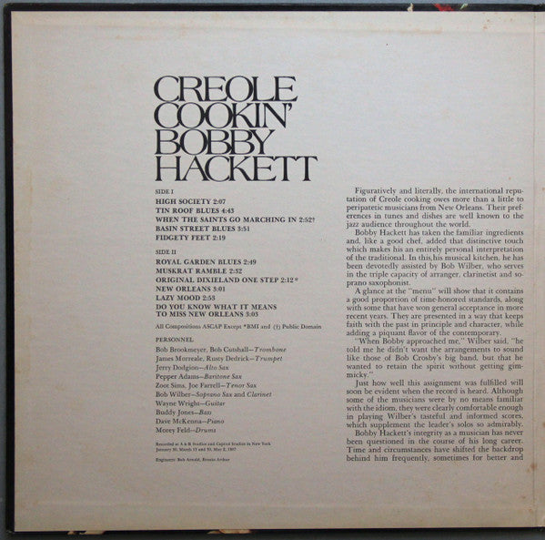 Bobby Hackett - Creole Cookin'