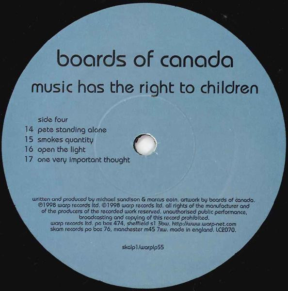 Boards Of Canada - Music Has The Right To Children