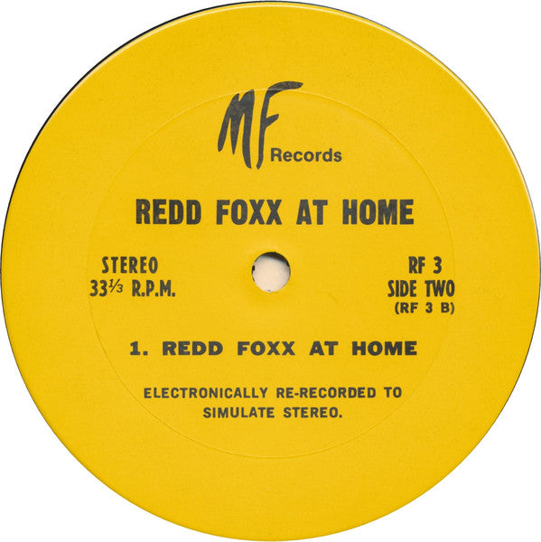 Redd Foxx At Home!