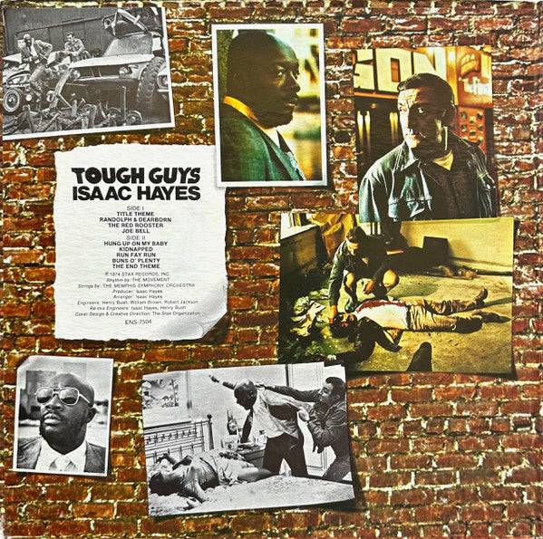 Isaac Hayes - Tough Guys (Music From The Soundtrack Of The Paramount Release 'Three Tough Guys')
