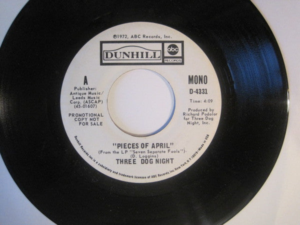 Three Dog Night - Pieces Of April