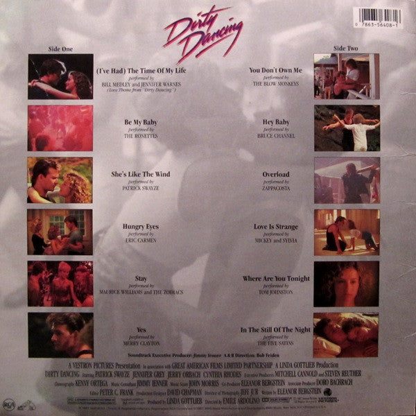 Various - Original Soundtrack From The Vestron Motion Picture - Dirty Dancing