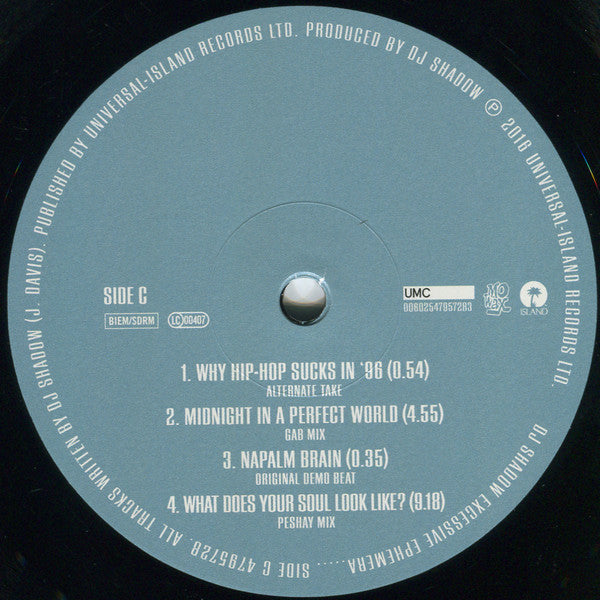 DJ Shadow - Endtroducing... (6LP, 20th Anniversary Endtrospective Edition)