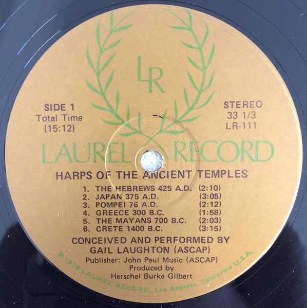 Gail Laughton - Harps Of The Ancient Temples