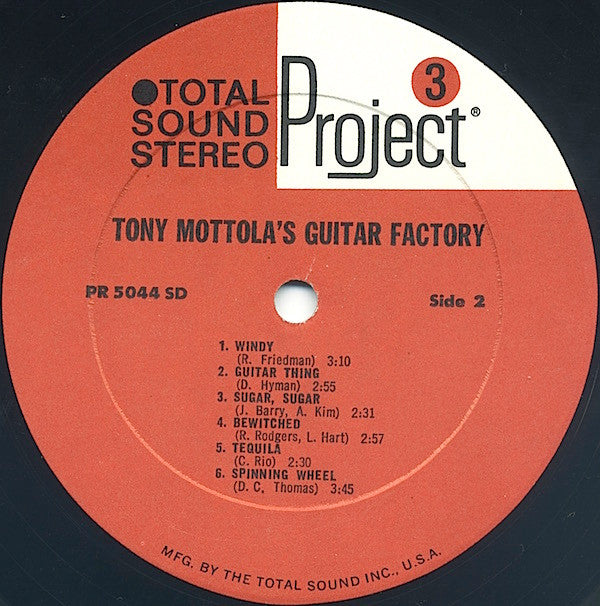 Tony Mottola's Guitar Factory