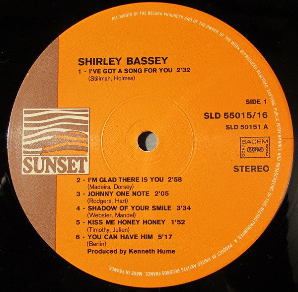 Shirley Bassey