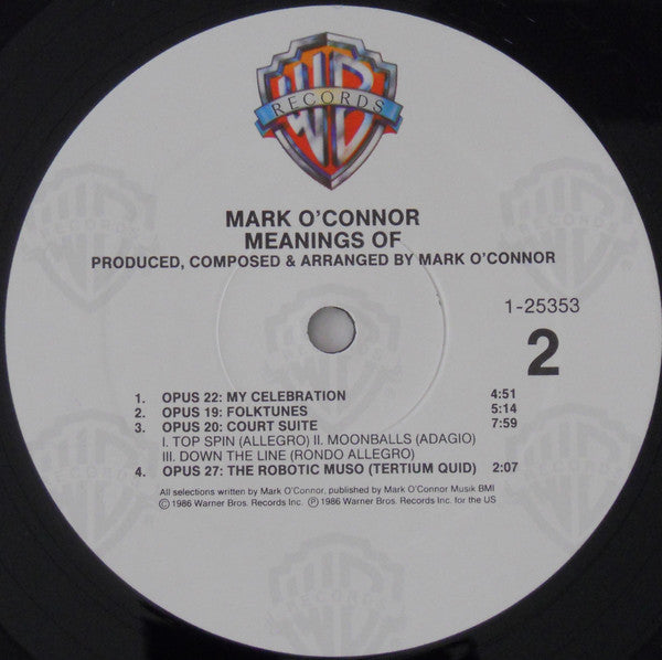 Mark O'Connor - Meanings Of
