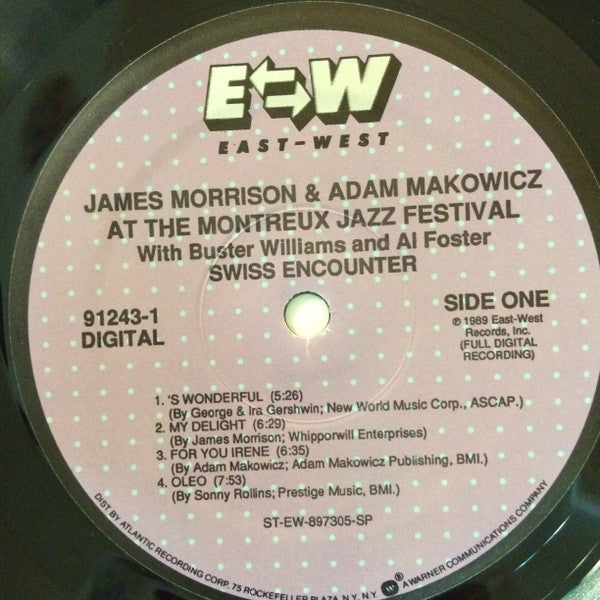 James Morrison - Swiss Encounter