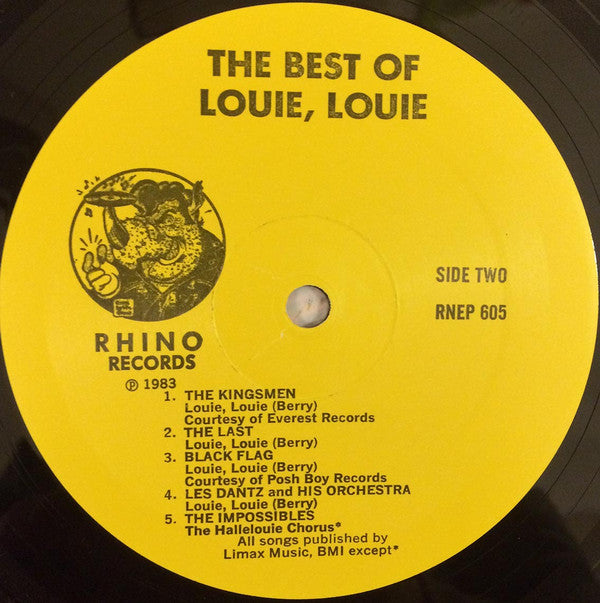 The Best Of Louie, Louie