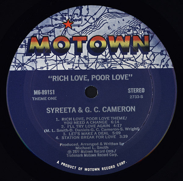 Syreeta - Rich Love, Poor Love