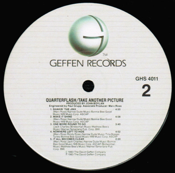 Quarterflash - Take Another Picture