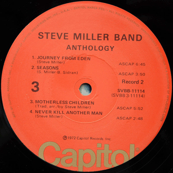 Steve Miller Band - Anthology