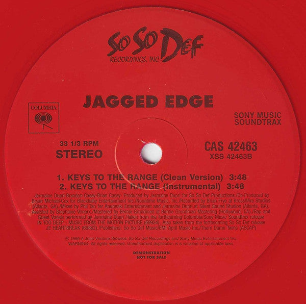 Jagged Edge (2) - Keys To The Range