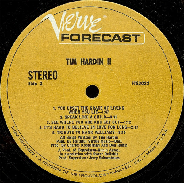 Tim Hardin - Tim Hardin 2