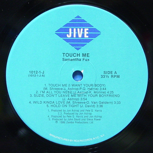 Samantha Fox - Touch Me