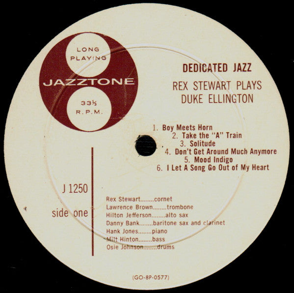 Rex Stewart - Dedicated Jazz