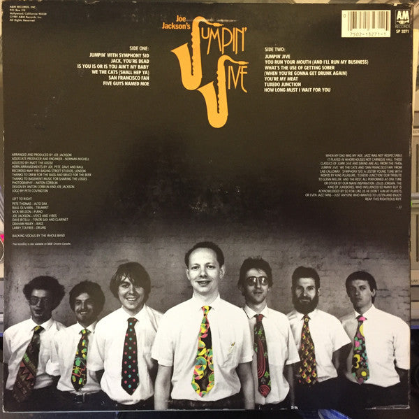 Joe Jackson's Jumpin' Jive - Joe Jackson's Jumpin' Jive