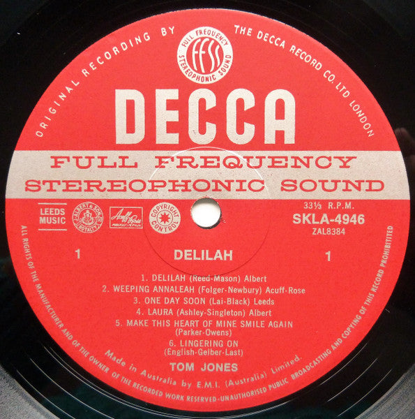 Tom Jones - Delilah