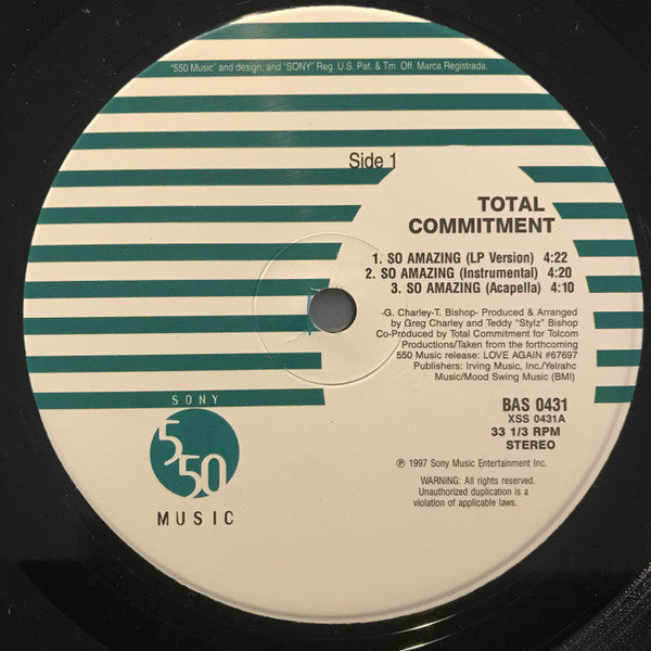 Total Commitment - So Amazing