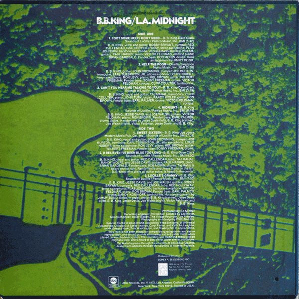 B.B. King - L.A. Midnight